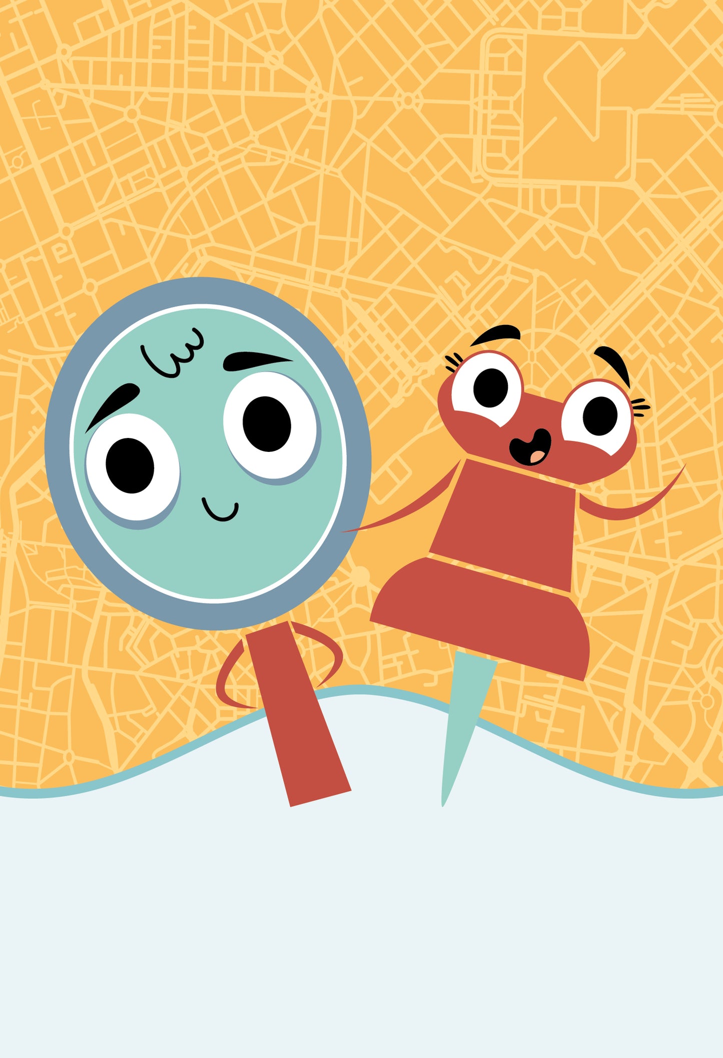 Mappa di Parma illustrata - Italy For Kids