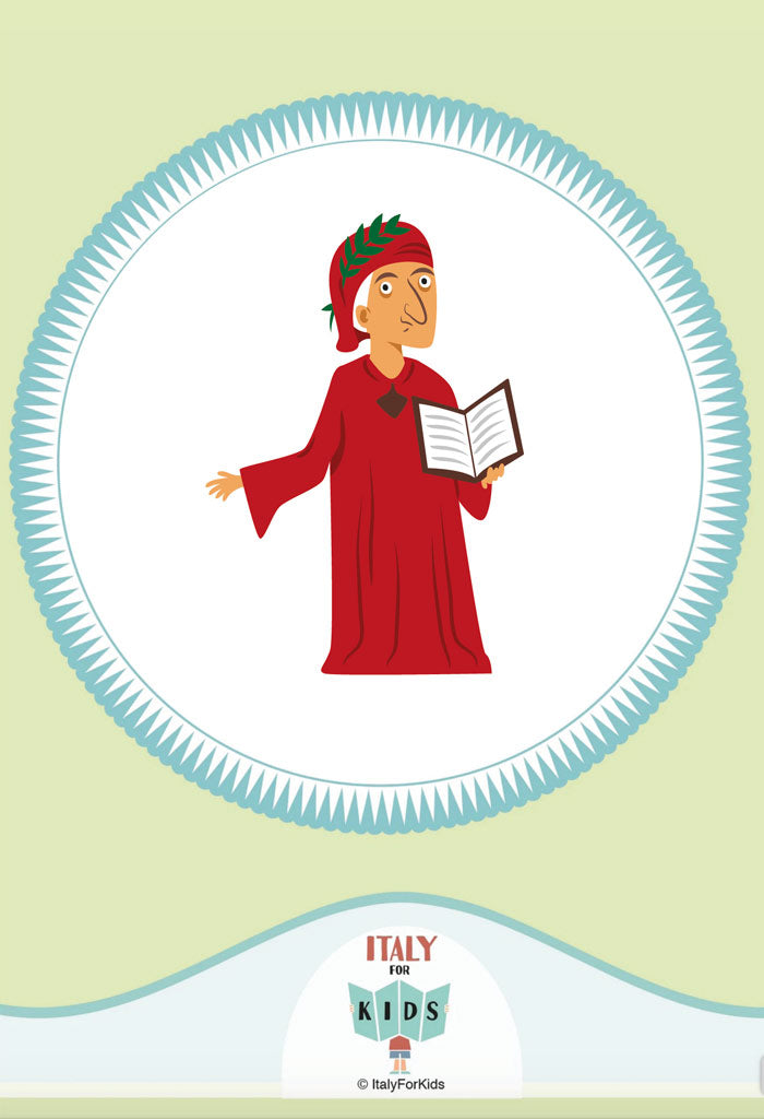 Mappa di Firenze illustrata - Italy For Kids